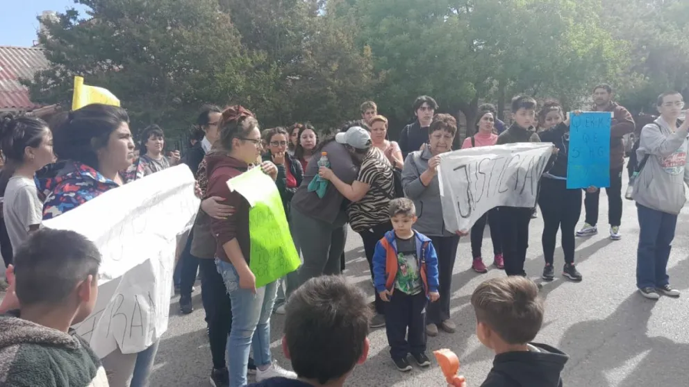  Familiares y vecinos marcharon para pedir justicia por Franco Lagos Gacitúa
