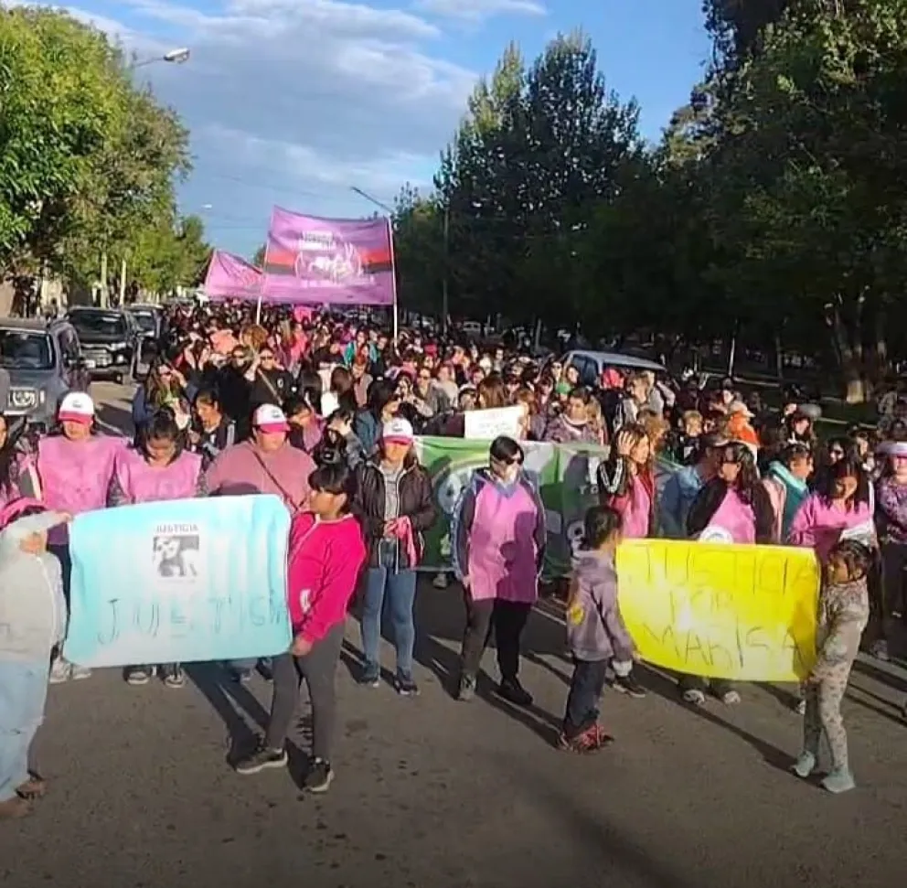 Allen se movilizó por Marisa Galdame en busca de justicia