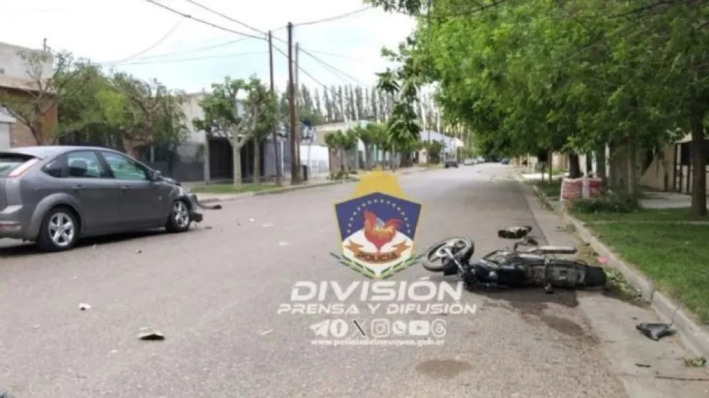 Fallecio un joven motociclista en un trágico accidente