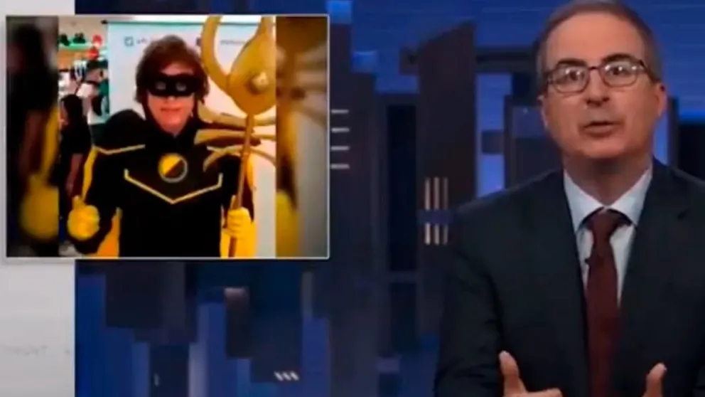 Ridiculizan a Milei en un programa de TV estadounidense: "Es un mapache con bisturí"