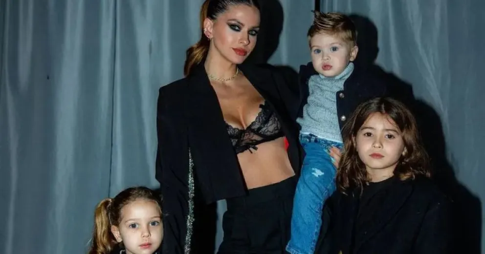 Los terroríficos disfraces de la China Suárez y sus hijos para celebrar Halloween