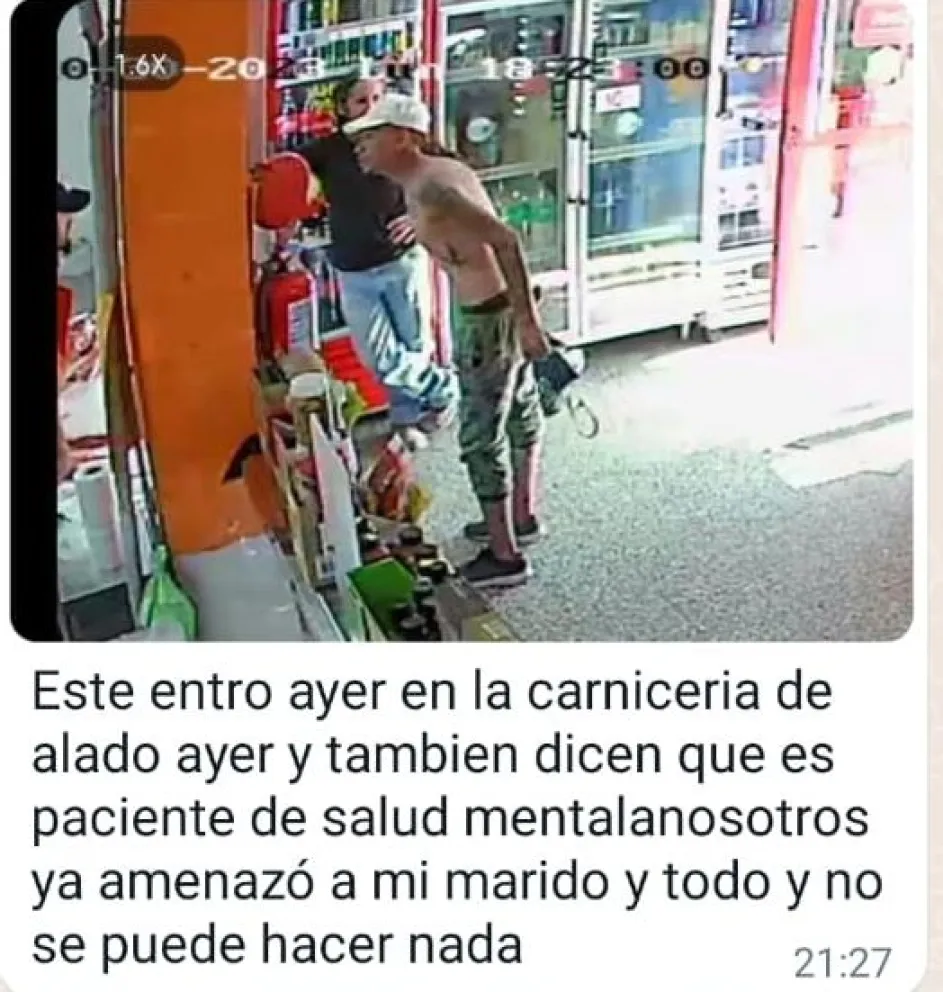 Preocupación de comerciantes: denuncian robos y amenazas de pacientes de salud mental