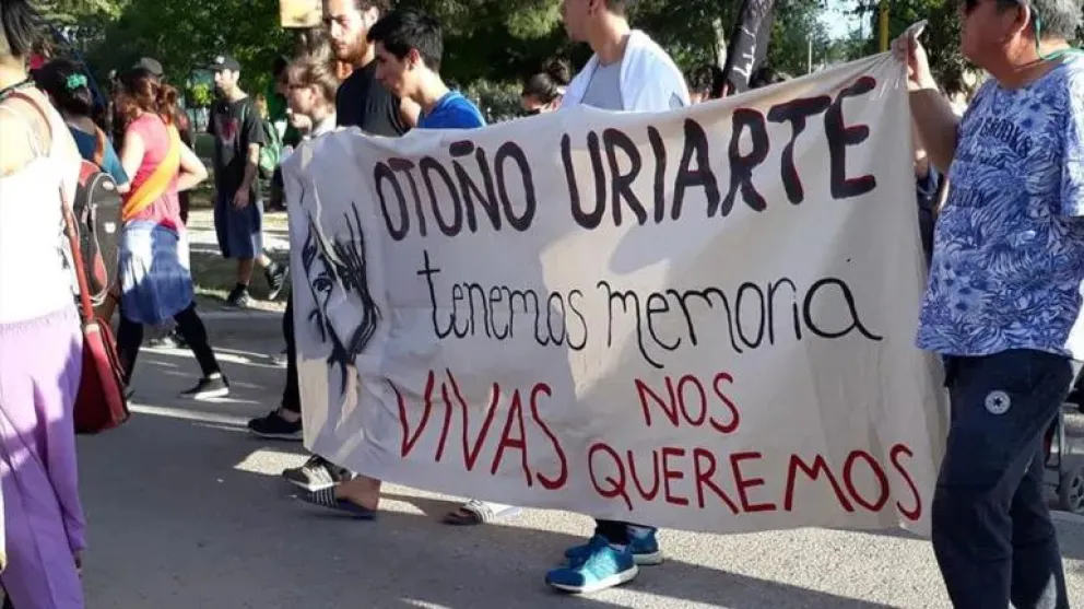 A 17 Años de la desaparición de Otoño Uriarte, se realiza una marcha para exigir justicia 