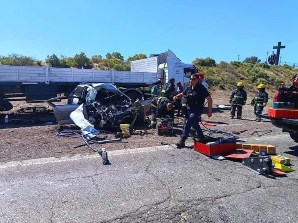 Accidente  Ruta 151: cómo sigue el estado de salud del único sobreviviente