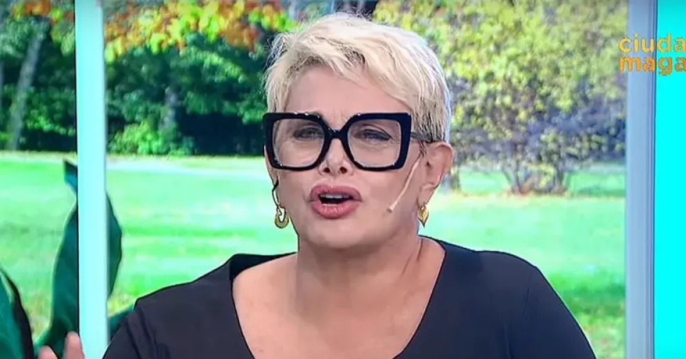 Carmen Barbieri se tatúa en vivo y sorprende en su programa