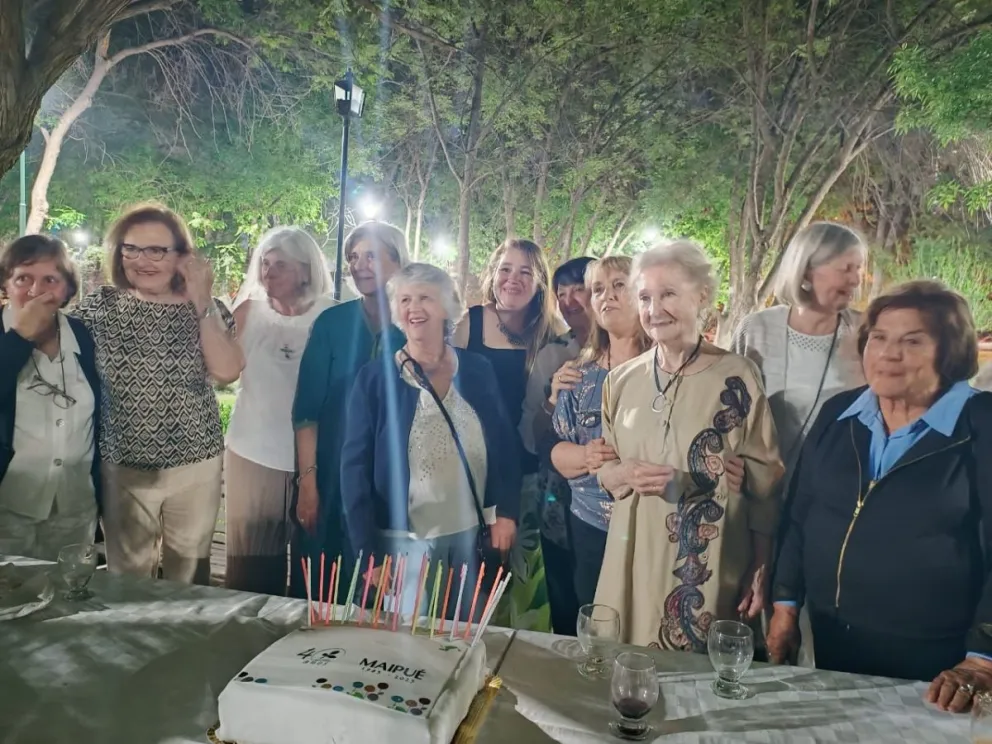 MAIPUÉ celebró sus 40 años dedicados a la comunidad y al cuidado del medio ambiente