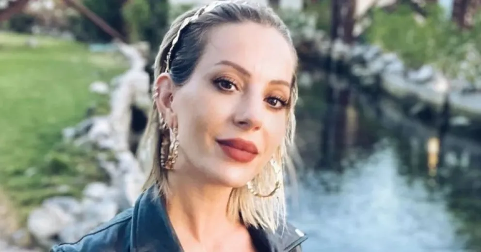 Noelia Marzol sorprendida por el extraordinario postre en una reconocida parrilla