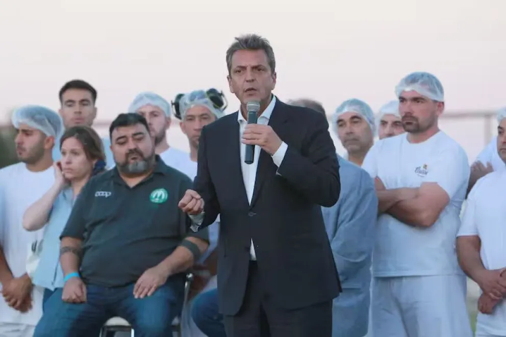 Sergio Massa anticipó que su ministro de Economía será de otro sector político