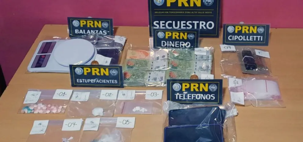 Desarticulan un “kiosco” narco durante un operativo especial de la policía provincial