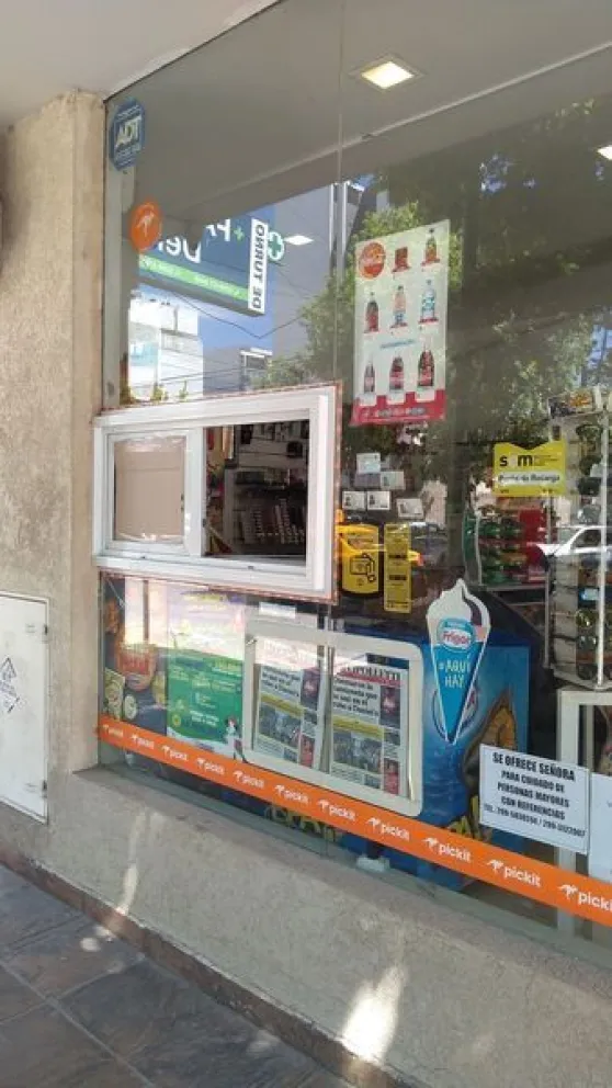 Robaron un local comercial en pleno centro