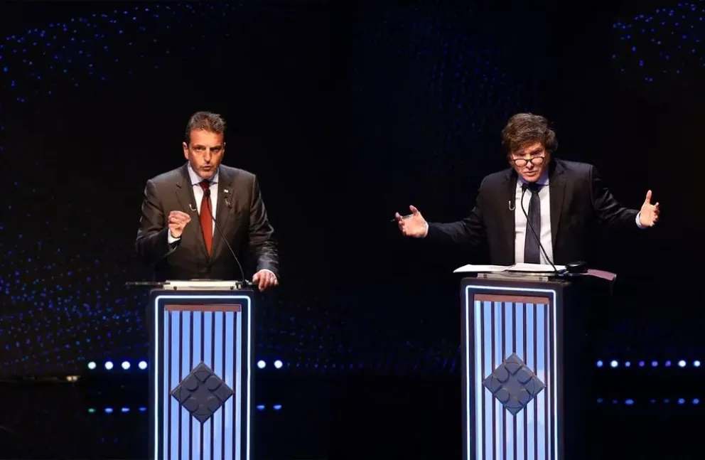 Último debate presidencial entre Massa y Milei antes del balotaje: conoce los cambios que habrán