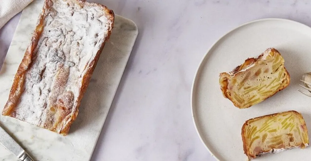Deleitá tu paladar con un Pastel Milhojas de Manzana y Pera