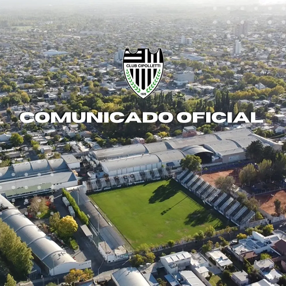 El Club Cipolletti, se posicionó en contra de las Sociedades Anónimas Deportivas en el Fútbol Argentino