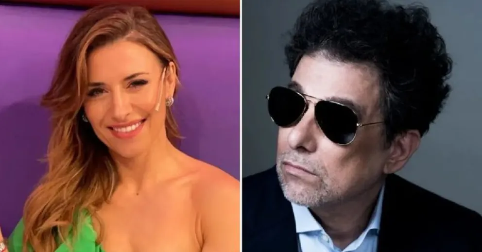 El amor oculto de Mariana Brey y Andrés Calamaro