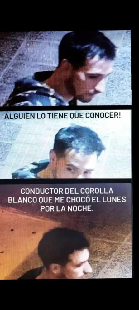 La atropelló y se fugó y su familia quiere que se haga cargo