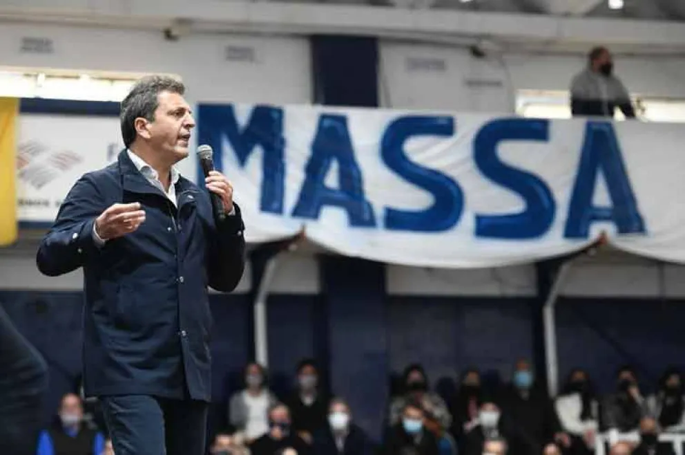  Calles cortadas por la llegada de Sergio Massa a la ciudad de Cipolletti