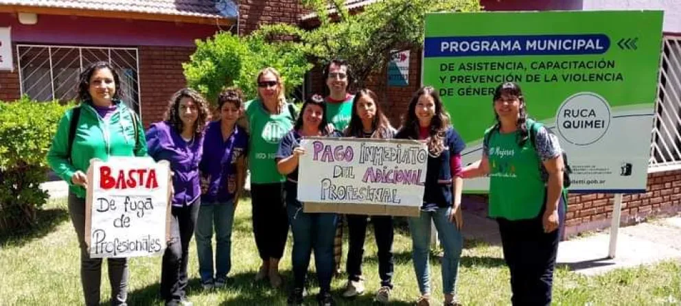  ATE en asamblea permanente por la precarización en Ruca Quimei