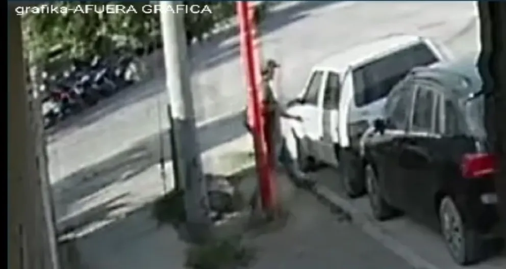 Intento de robo en un auto estacionado a plena luz del día 