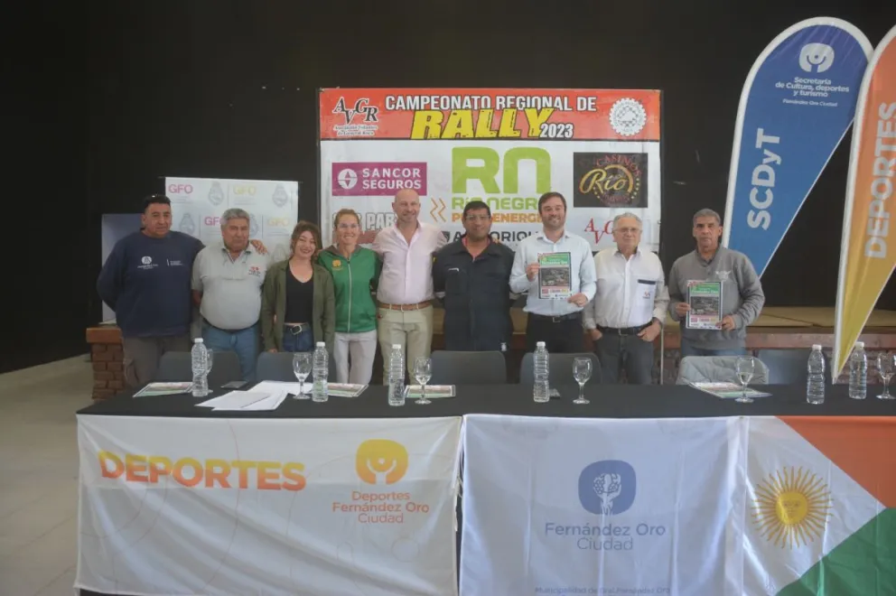 Le ponen primera al Rally Regional Coronación Ciudad de Fernández Oro