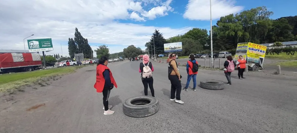Levantaron el corte en ruta nacional 22 y ruta 151