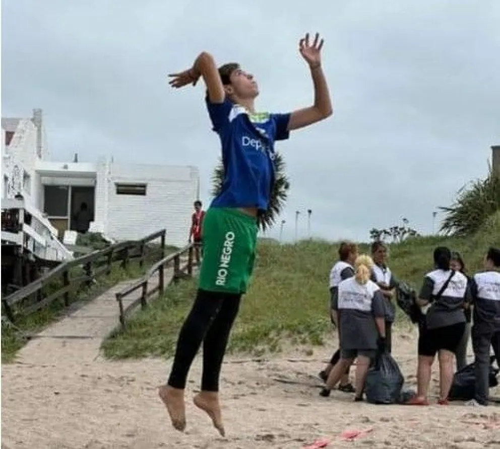 Orgullos cipoleños con destino a la selección provincial de vóley de playa 