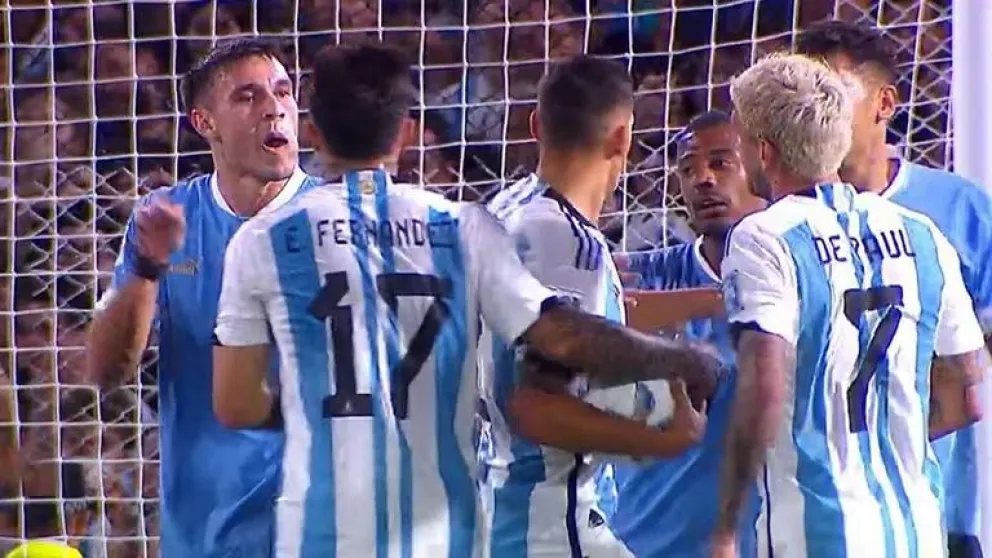 Manu Ugarte se refirió al obsceno gesto que le realizó a Rodrigo De Paul