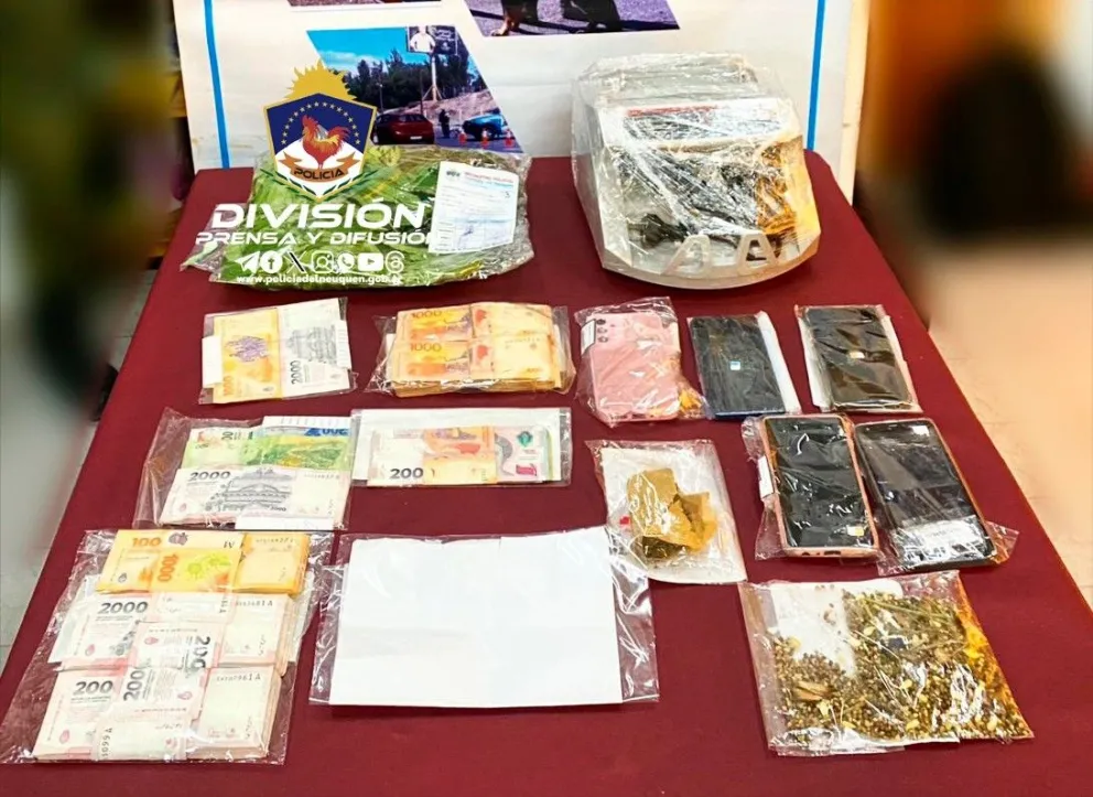Allanamientos simultáneos permiten desbaratar kioscos de droga en el Alto Valle 