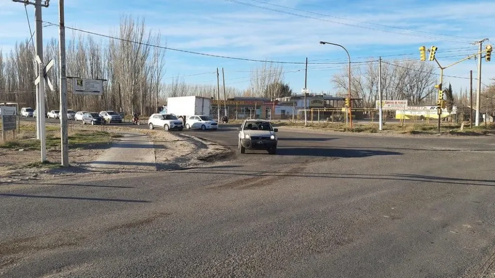 Con las obras previstas mejorará los accesos y la seguridad a la ciudad desde la Ruta Chica. Foto: archivo.