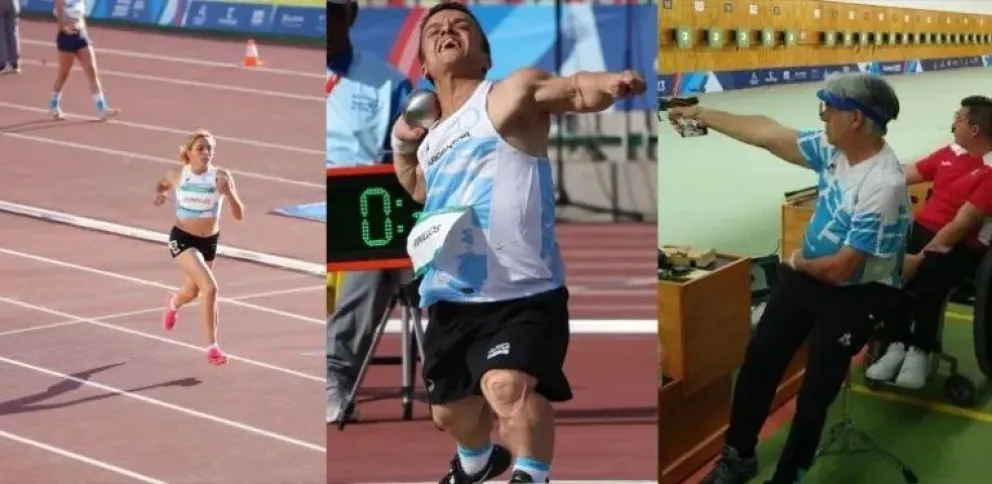 Seis atletas rionegrinos representarán a Argentina en los Para-Panamericanos de Santiago 2023