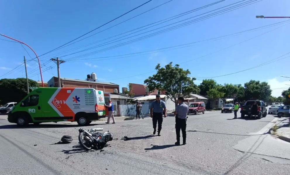 Motociclista resultó con heridas graves tras colisionar en Perú y Circunvalación 