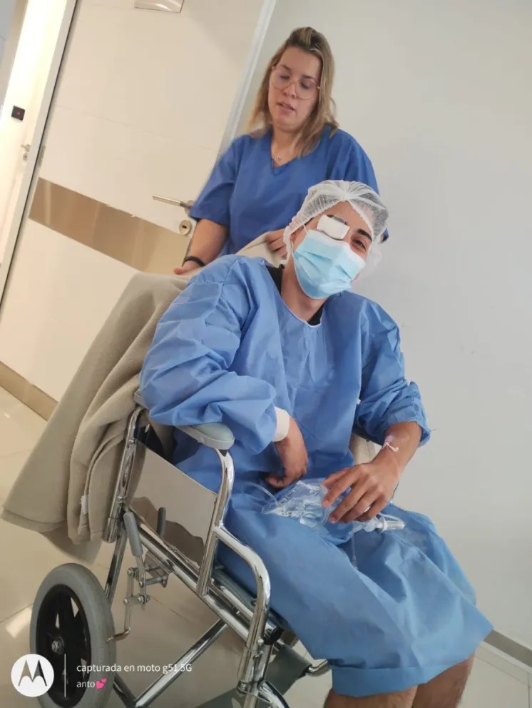 Gracias infinitas: la familia de Mauro juntó la plata, pudo operarse y salvó el ojo