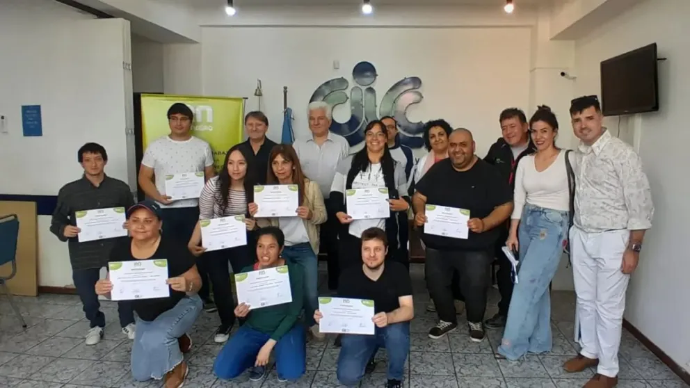 Programa Trabajo Más Futuro: finalizó una nueva capacitación en Cipolletti