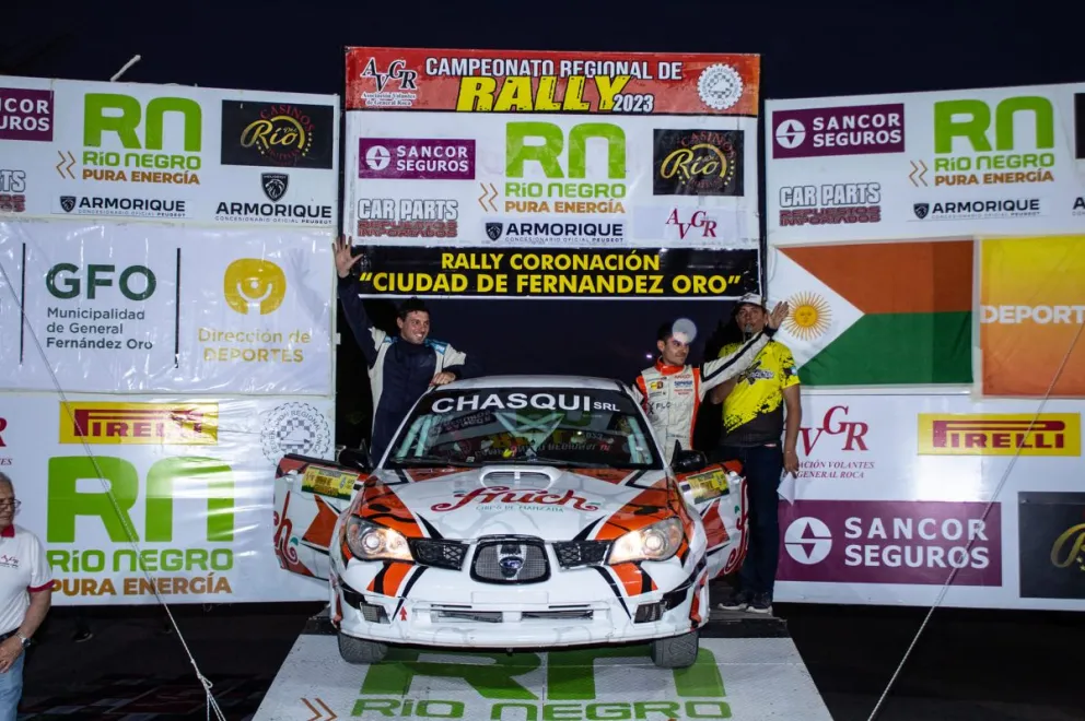 Rally de Fernández Oro: expectativa por la definición del campeonato en la última fecha