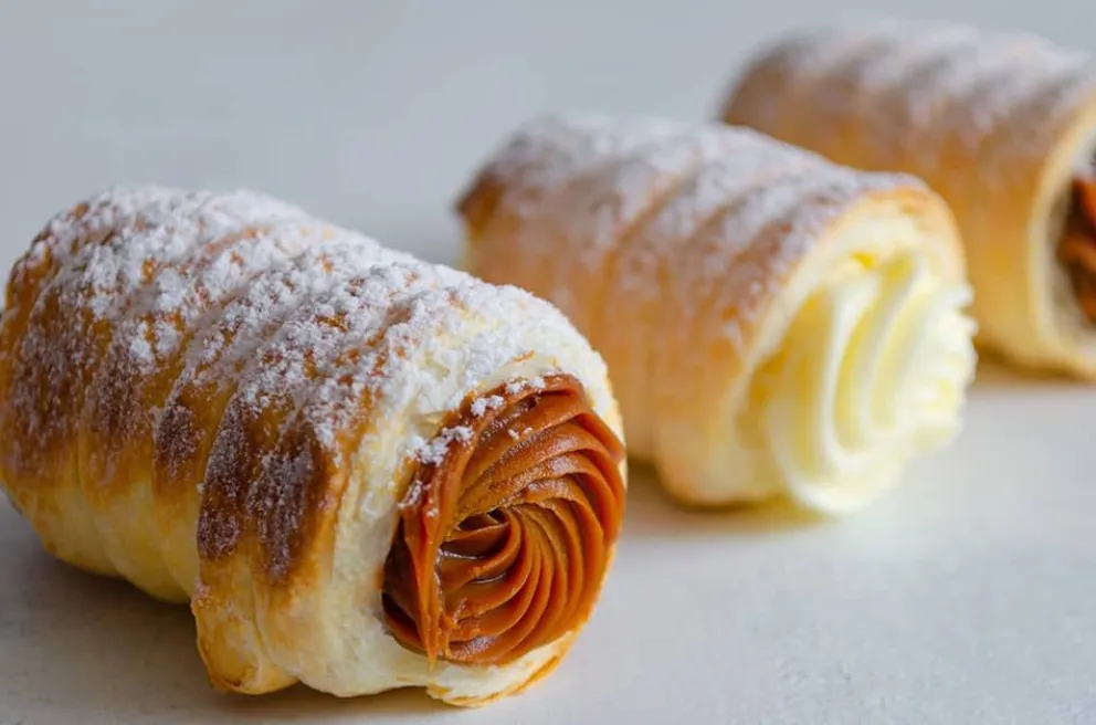 Bien simple: cañoncitos express de dulce de leche, en 5 pasos