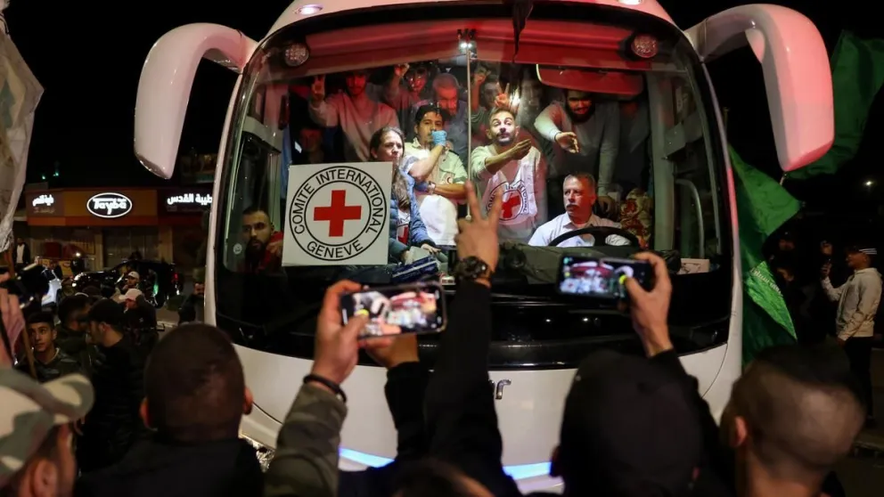 Hamas liberó a cinco rehenes argentinas