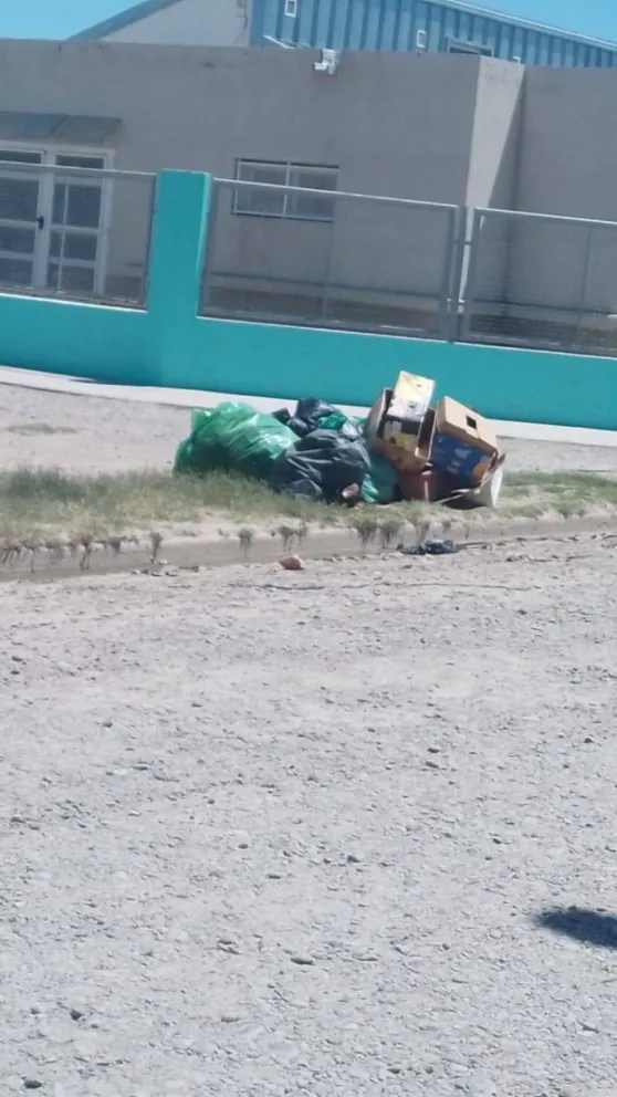 El cuerpo directivo del jardín 118  realizó un reclamo por residuos basurales afuera de la institución 