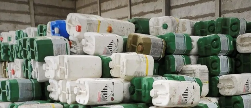 Campaña de recepción de envases vacíos de fitosanitarios en Cipolletti