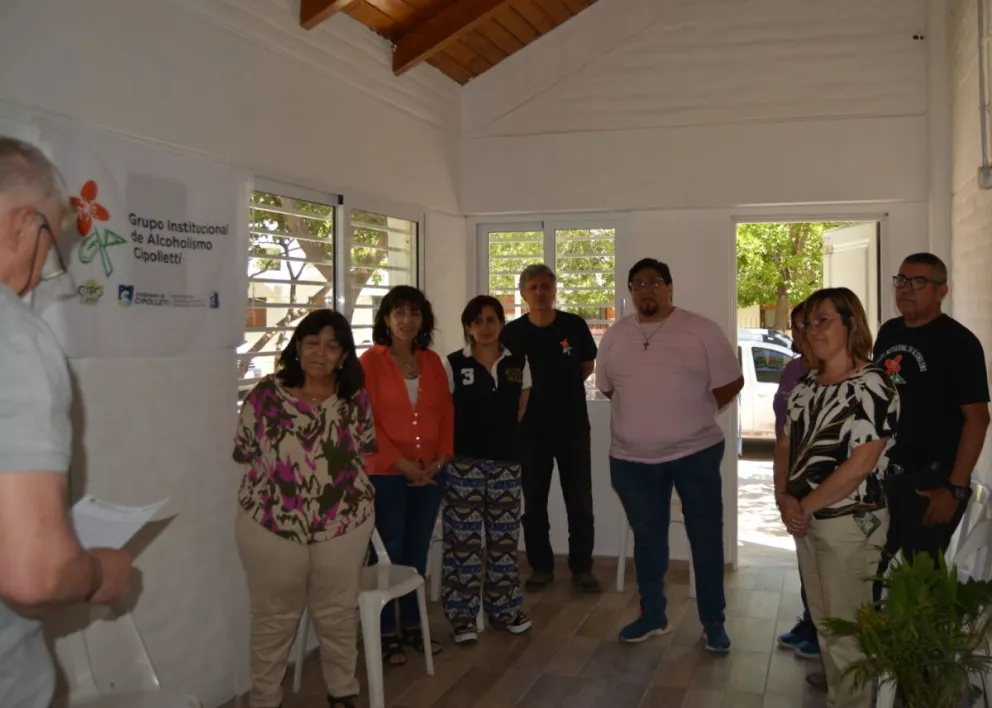 Emotiva inauguración de un nuevo espacio en la sede del GIA cipoleño