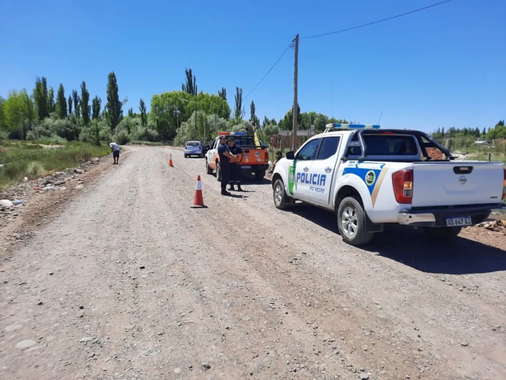 Por tierra y agua, siguen buscando al vecino de Las Perlas que desapareció