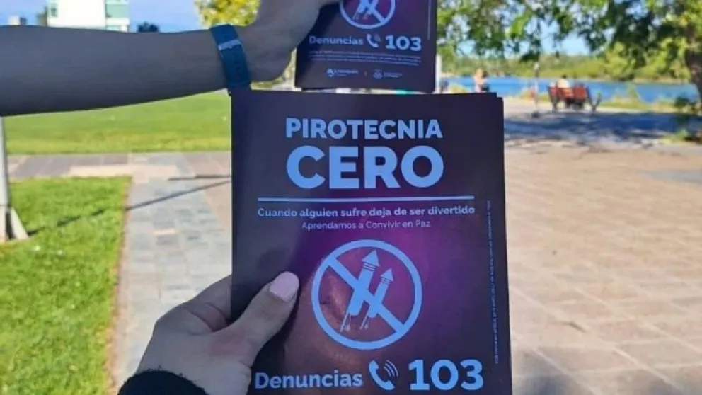 Ante la cercanía de las fiestas de fin de año, reiteran la prohibición total del uso de pirotecnia