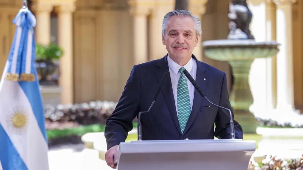 Alberto Fernández hizo un balance de su gestión y lamentó "no haber podido cerrar la grieta" 
