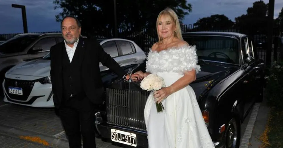 ¡Casamiento de ensueño! Baby Etchecopar y Silvina Cupeiro dan el sí