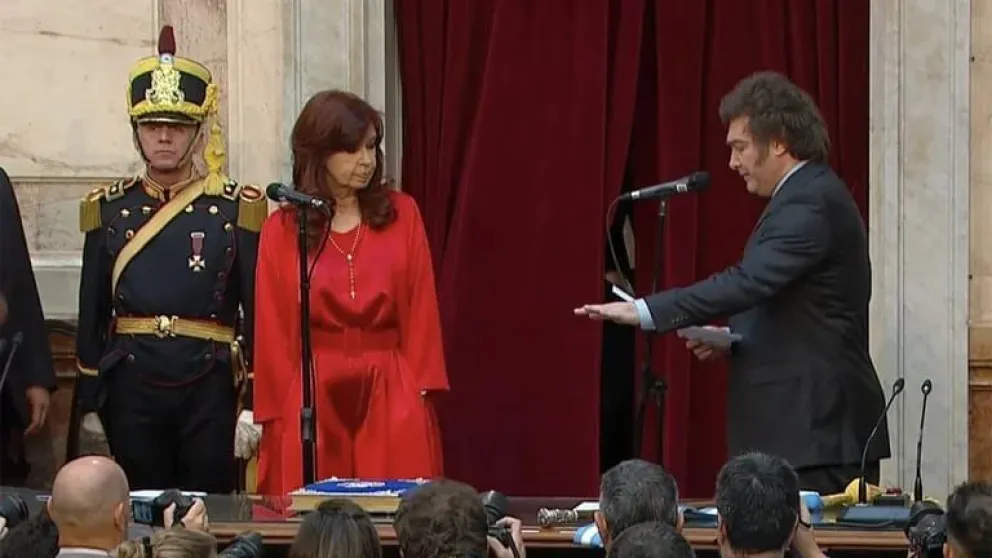 Javier Milei juró como Presidente de la Nación
