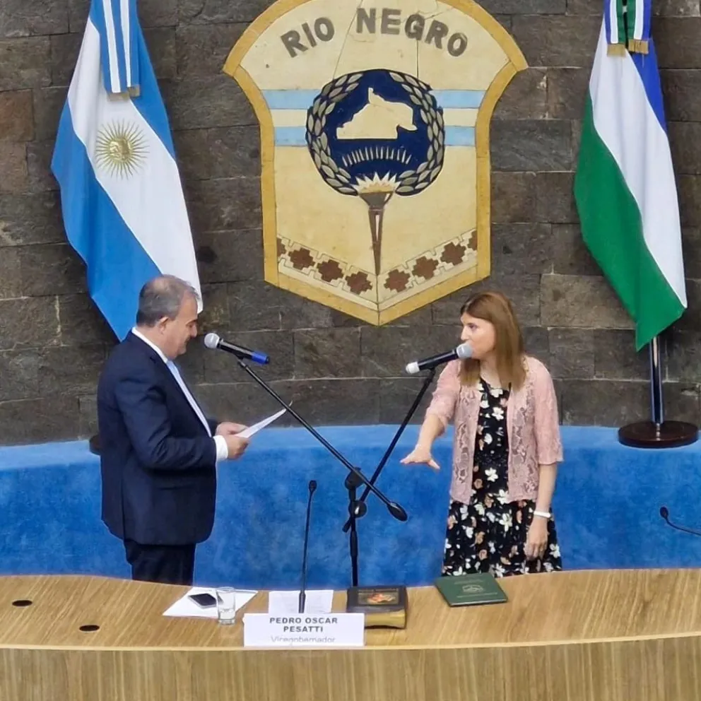 La cipoleña Yensen ya ocupa su banca en la Legislatura rionegrina