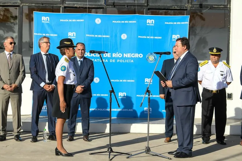 Mary Carmen Carrizo hizo historia al convertirse en la primera Jefa de la Policía de Río Negro