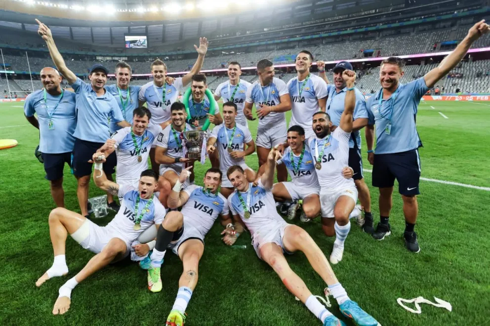 Los Pumas 7s se coronaron campeones en Ciudad del Cabo