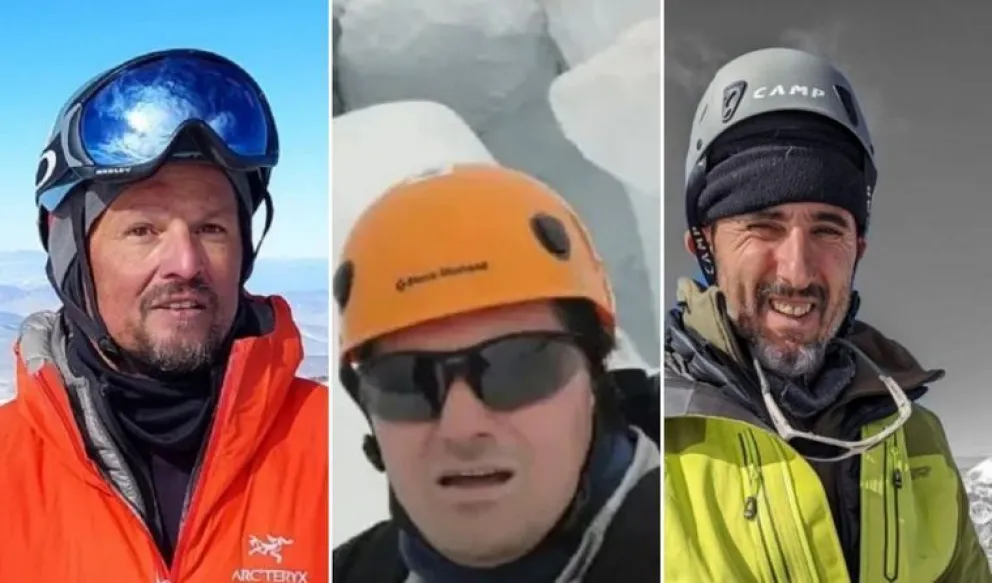 Revelan resultados de la autopsia de los tres andinistas argentinos que murieron en Chile