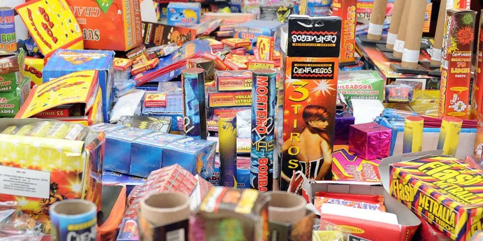 Pre fiestas comenzaron los operativos en busca de pirotecnia para evitar su uso y distribución
