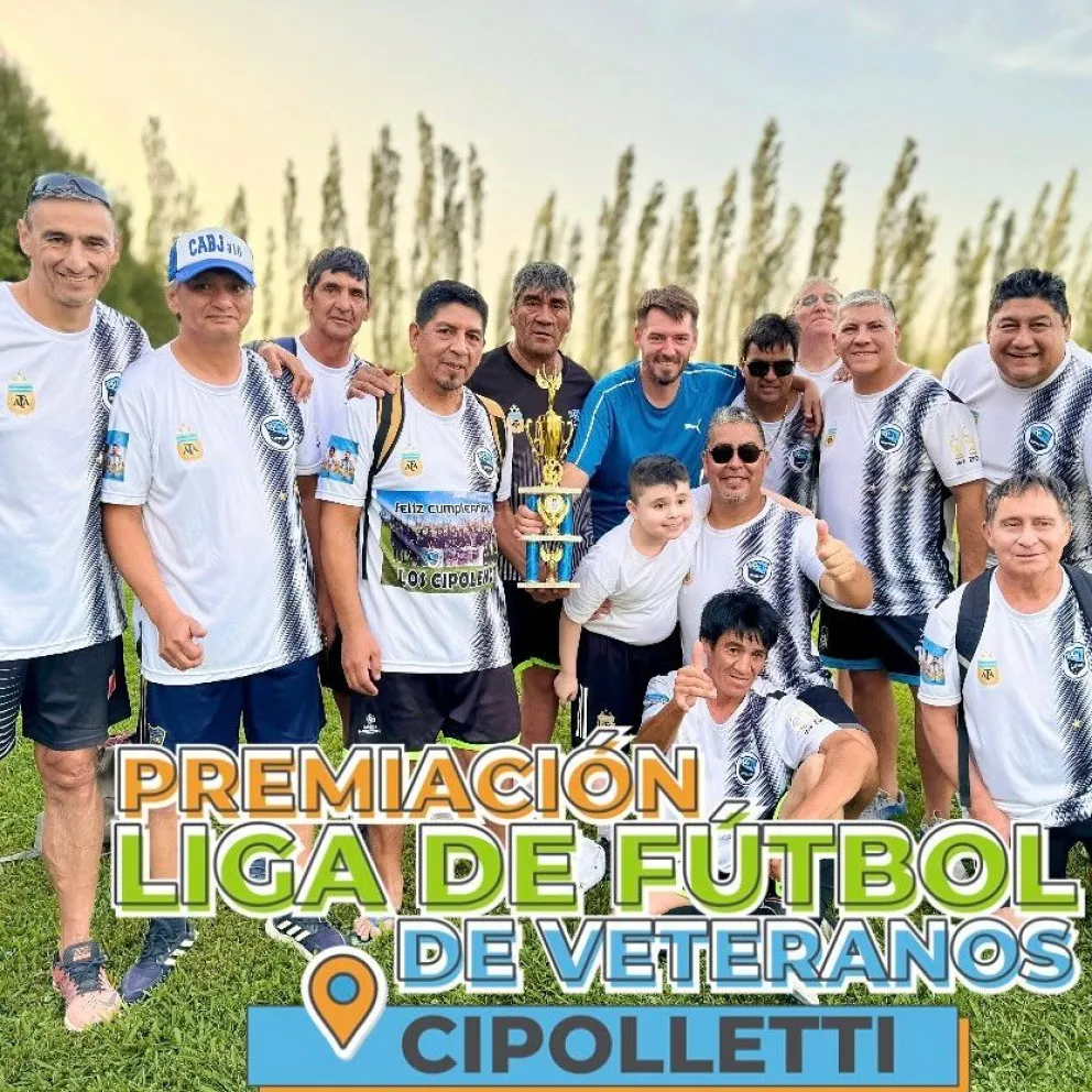 28 temporadas de pasión y compromiso en la Liga Municipal de Veteranos de Cipolletti