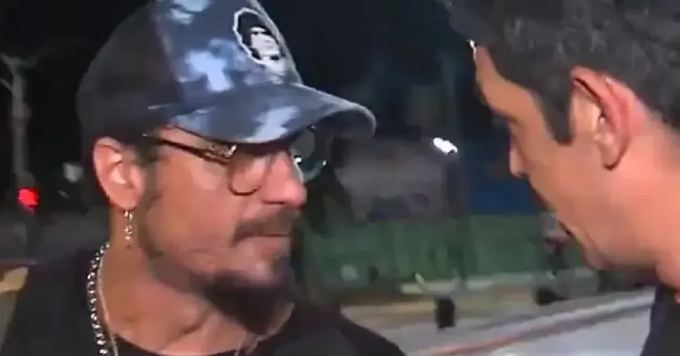 La incómoda reacción de Daniel Osvaldo al ser cuestionado sobre su romance con Daniela Ballester